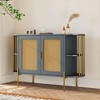 47" Buffet Sideboard Cabinet with Storage, Kitchen Storage Cabinet, Accent Console Table, Coffee Bar Storage Cabinet for Living Room Kitchen - 2 of 4