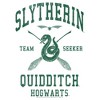 Girl's Harry Potter Slytherin Quidditch Team Seeker T-Shirt - 2 of 4