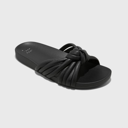 Women's Silvie Slide Sandals - A New Day™ - image 1 of 4