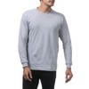 Pro Club Men's Relaxed Fit Comfort Cotton Long Sleeve Crew Neck T-Shirt - 4 of 4