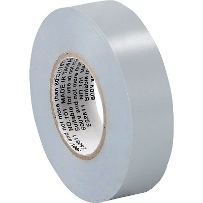 Box Partners Electrical Tape 7.0 Mil 3/4"x 20 yds. Gray 10/Case T96461810PKT