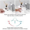 Aquaterior Single Handle Bathroom Faucet  Cold & Hot Water Tap CUPC NSF Certification - 4 of 4