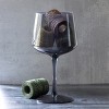 Park Hill Collection Florian Smoke Glass Tall Stemmed Bowl - 2 of 4