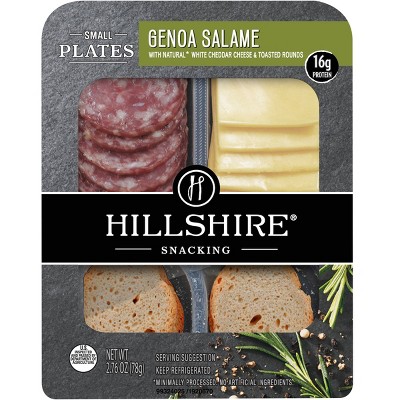 Hillshire Genoa Salame Small Plates - 2.76oz