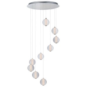 ET2 Lighting Rhythm 9 - Light Pendant in  Polished Chrome - 1 of 4