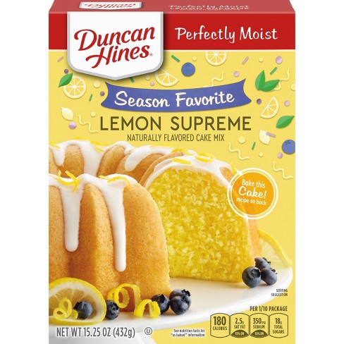 Duncan Hines Lemon Supreme Cake 15 25oz Target