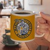 Marian University Secondary Logo Ceramic Coffee Mug Novelty Gift Mugs for Coffee Tea and Hot Drinks 11oz White - 4 of 4