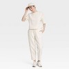 Women's Leisure Studio Mid-Rise Barrel Leg Sweatpants - Universal Thread™ - 3 of 3