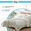HLC.ME Benji - 3 Piece Quilt Set, Lightweight Bedspread Coverlet Set - 3 of 4