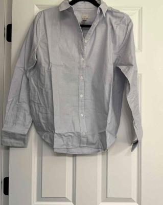 Women's Long Sleeve Oxford Button-down Shirt - A New Day™ : Target