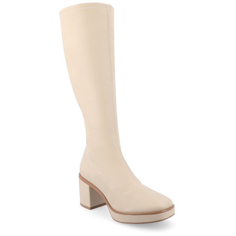 Journee Collection Wide Width Wide Calf Womens Alondra Tru Comfort