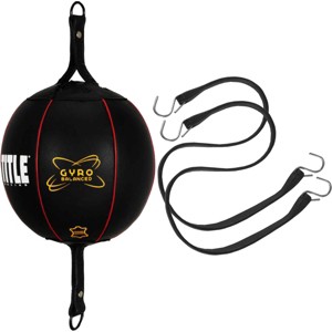 Title Boxing Gyro Balanced Leather Double End Bag - Black - 1 of 2