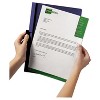 Durable Vinyl DuraClip Report Cover w/Clip Letter Holds 60 Pages Clear/Black 221401 - 3 of 4