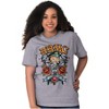 Betty Boop Biker BBMC Roses Tattoo Womens Graphic T Shirt Tees Brisco Brands - 4 of 4