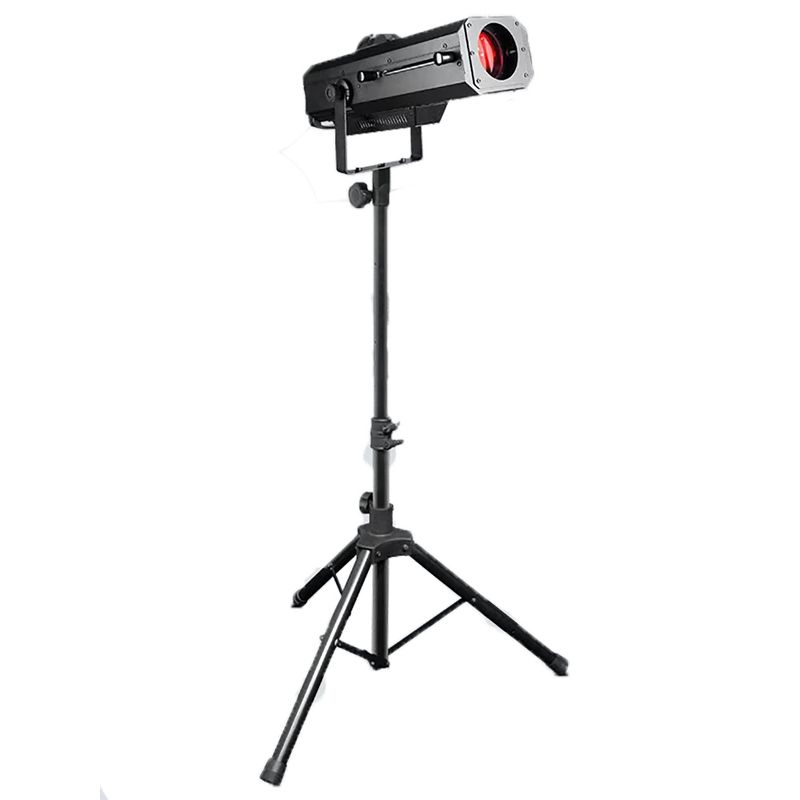 Chauvet DJ High-Quality Professional 120 Watt LED 7 Color Prism Followspot Portable Stage Lighting with Travel Tripod Stand, 1 of 8