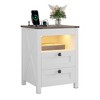 Vlsrka 2 - Drawer Nightstand with hidden storage - 3 of 4