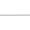 Black Bow Jewelry 1.5mm 14k White Gold Solid Wheat Chain Necklace - 3 of 4