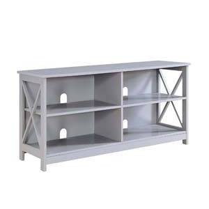 Oxford TV Stand for TVs up to 50" Gray - Breighton Home