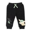 Star Wars Darth Vader Stormtrooper C-3PO Chewbacca R2-D2 Baby Yoda 2 Pack Pants Newborn to Infant - 3 of 4