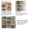 Resenkos Freestanding Shoe Storage Organizer Unit, Wooden Storage Shelf Shoe Rack with 23 Shelves, - 3 of 4