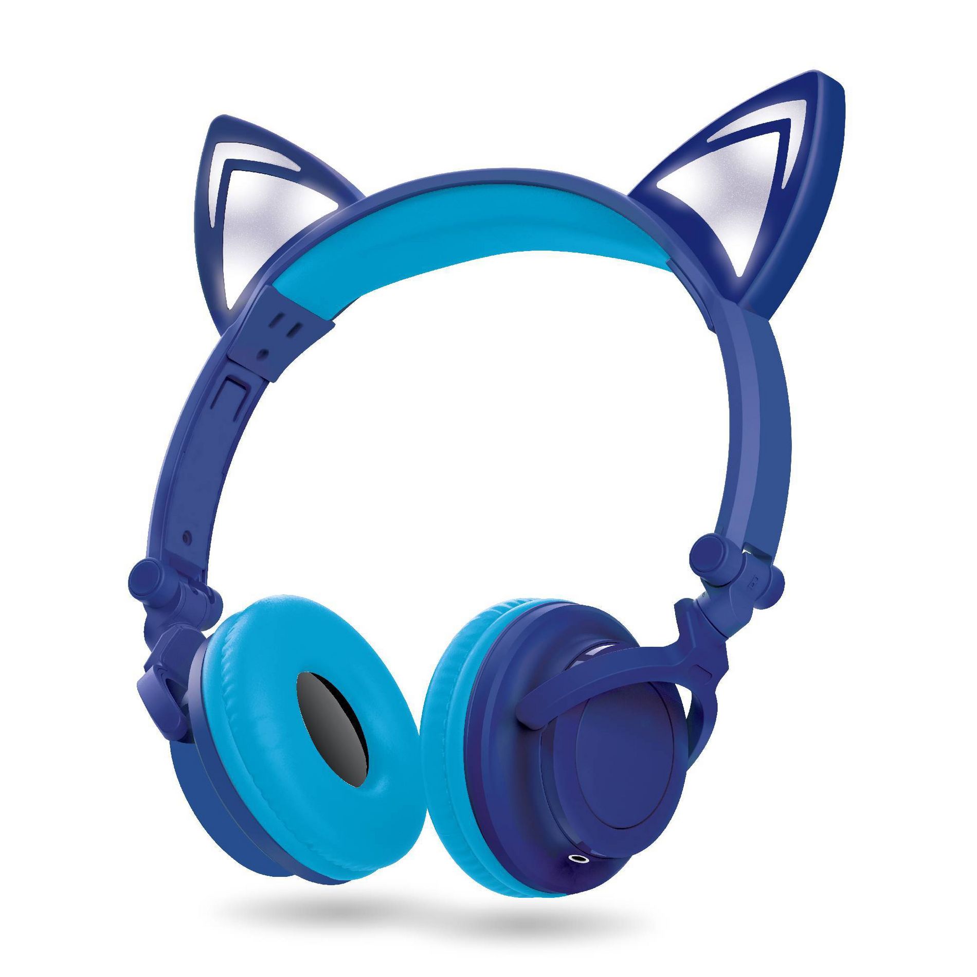 ART+SOUND LED Light Up Kawaii Cat Bluetooth Wireless / Wired Headphones: Kids Headset