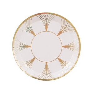 Jollity & Co. - The Gatz Dessert Plates - Pack of 8 Paper Plates - 1 of 2