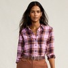 Lands' End Women's Flannel Shirt - 4 of 4