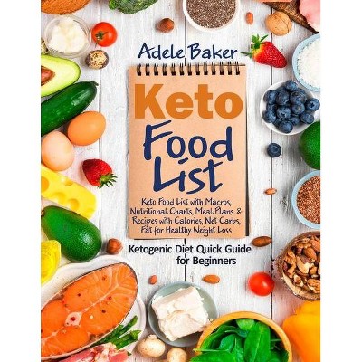 Keto Food List - by  Adele Baker (Paperback)