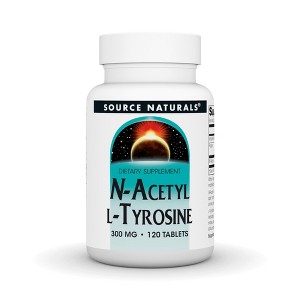 N-Acetyl L-Tyrosine 300mg by Source Naturals, Inc.  -  120 Tablet - 1 of 3
