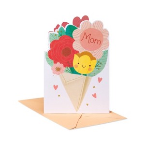 Carlton Cards Mother's Day Card Floral Bouquet - 1 of 4
