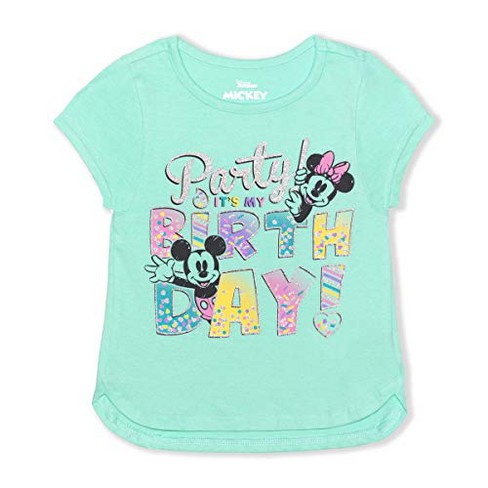 Disney Mickey Mouse Its My Birthday T-Shirt, Best Birthday Gifts For Your  Mom