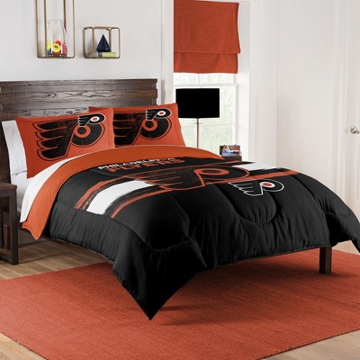 Sweet Home Collection NHL Philadelphia Flyers Comforter & Pillow Sham Set