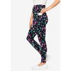 Woman Within Plus Size Tall Printed Pocket Legging - 4 of 4