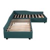 YOOCOZZ Upholstered Double Twin Size Daybed with Trundle and Drawer - 4 of 4