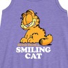 Girls' - Garfield - Never Trust Smiling Cat Graphic Sleeveless Aline Dress - 2 of 3