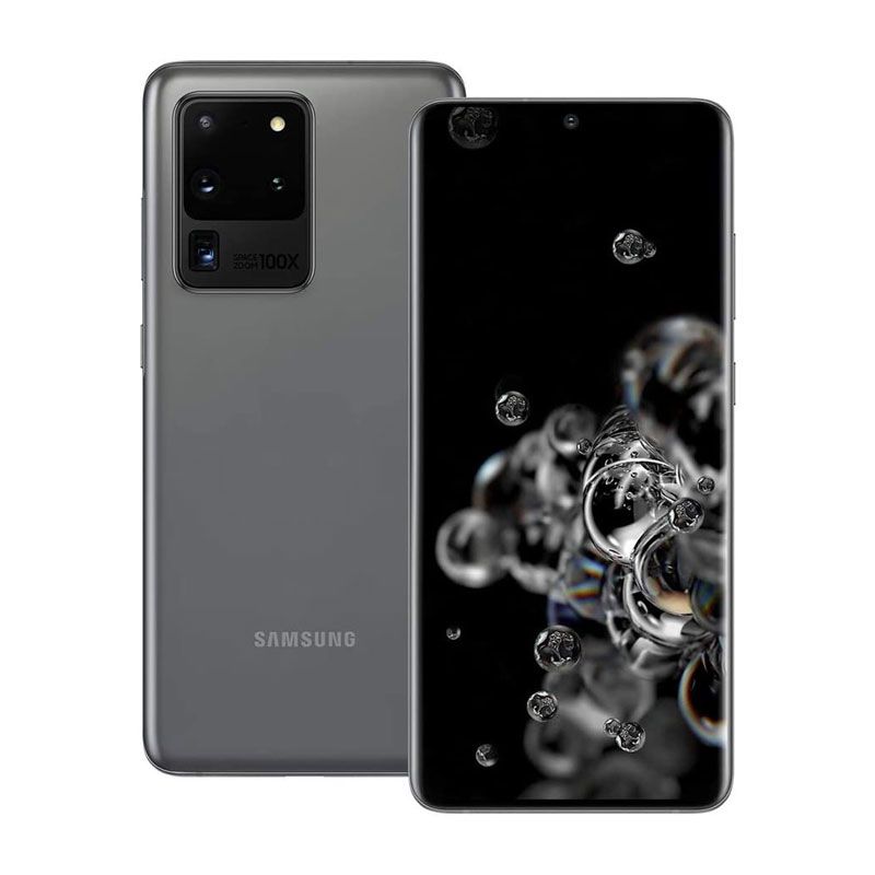Samsung Galaxy S20 Ultra 5G 128GB ROM 12GB RAM G988 6.9" Unlocked Smartphone - Manufacturer Refurbished, 1 of 8