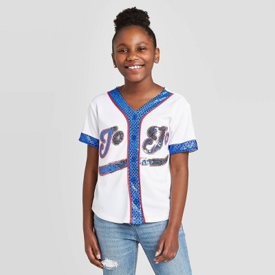 girls baseball jersey