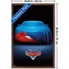 Trends International Disney Pixar Cars (2006) - Lightning Teaser One Sheet Framed Wall Poster Prints - 3 of 4
