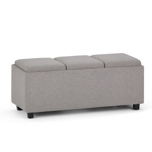 Avalon - Storage Ottoman - Cloud Grey - 1 of 1