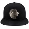 Adult Star Wars Destroyed Death Star Flatbill Snapback Hat - 2 of 4