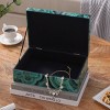Marbled Jewelry Box, Jewelry Cabinet, Jewelry Box For Women-Cuddlewood - 2 of 4