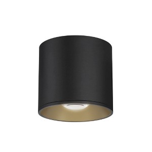 Maxim Lighting Stout 1 - Light Flush Mount in  Black - 1 of 1
