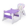 Acoinel Convertible High Chair,Booster Seat with Safety Belt Feeding Tray - 4 of 4