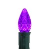 Northlight Pack of 25 Faceted LED C7 Purple Christmas Replacement Bulbs - 2 of 2