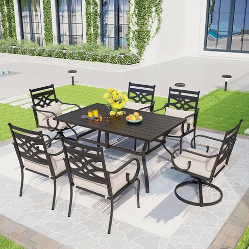 2 chair patio set with online umbrella