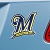 Mlb Milwaukee Brewers 3d Metal Emblem : Target