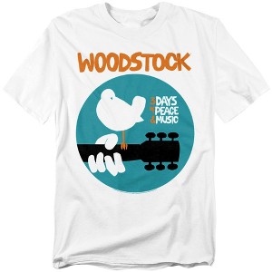 Men's Woodstock Bird In A Circle T-Shirt - 1 of 4
