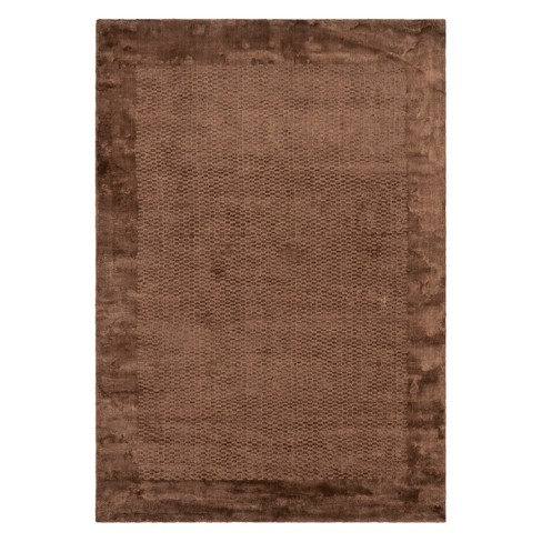 8 X10 Solid Area Rug Brown Safavieh Target