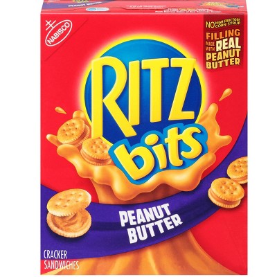 Ritz Bits Cracker Sandwiches with Peanut Butter - 8.8oz