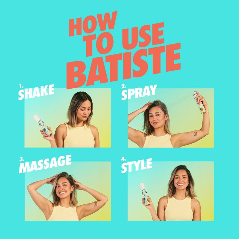 Batiste Bare Dry Shampoo Barely Scented, 6 of 14